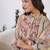 Women Floral Printed Regular Thread Work Chanderi Silk Kurta with Trousers & With Dupatta