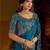 Rama satin jimmy choo embroidered embellished havy work wedding wear saree