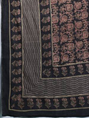 Floral Printed Pure Cotton Kurta with Salwar & With Dupatta 5