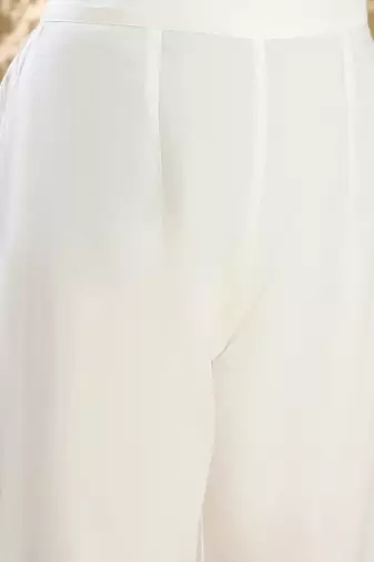 Women Ethnic Motifs Printed Empire Mirror Work Pure Cotton Kurta with Trousers & With Dupatta