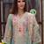 Women Floral Printed Regular Thread Work Linen Kurta with Trousers & With Dupatta