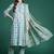 Geometric Printed Regular Pure Cotton Kurta with Trousers & Dupatta