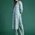 Geometric Printed Regular Pure Cotton Kurta with Trousers & Dupatta