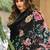 Women Floral Embroidered Regular Thread Work Linen Kurta with Trousers & With Dupatta