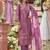 Women Floral Embroidered Panelled Thread Work Kurta with Trousers & With Dupatta