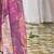 Women Floral Embroidered Panelled Thread Work Kurta with Trousers & With Dupatta