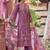 Women Floral Embroidered Panelled Thread Work Kurta with Trousers & With Dupatta