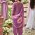 Women Floral Embroidered Panelled Thread Work Kurta with Trousers & With Dupatta