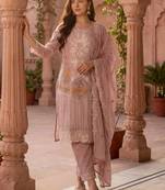 Women Floral Embroidered Regular Sequinned Pure Cotton Kurta with Trousers & With Dupatta