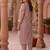 Women Floral Embroidered Regular Sequinned Pure Cotton Kurta with Trousers & With Dupatta