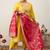 Plus Size Embroidered Regular Kurta with Trousers & With Dupatta