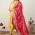 Plus Size Embroidered Regular Kurta with Trousers & With Dupatta