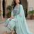 Women Floral Embroidered Regular Thread Work Pure Cotton Kurta with Trousers & With Dupatta