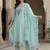 Women Floral Embroidered Regular Thread Work Pure Cotton Kurta with Trousers & With Dupatta