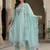 Women Floral Embroidered Regular Thread Work Pure Cotton Kurta with Trousers & With Dupatta
