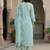 Women Floral Embroidered Regular Thread Work Pure Cotton Kurta with Trousers & With Dupatta
