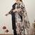 Plus Size Ethnic Motifs Embroidered Regular Kurta with Trousers & With Dupatta