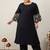 Plus Size Ethnic Motifs Embroidered Regular Kurta with Trousers & With Dupatta