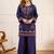 Women Ethnic Motifs Embroidered Regular Thread Work Kurta with Palazzos