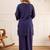 Women Ethnic Motifs Embroidered Regular Thread Work Kurta with Palazzos