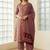 Women Floral Printed Regular Pure Cotton Kurta with Trousers & With Dupatta