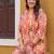 Plus Size Multi Printed Straight Kurta Trousers Set