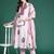 Floral Printed Pure Cotton Kurta with Trousers & With Dupatta