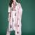 Floral Printed Pure Cotton Kurta with Trousers & With Dupatta