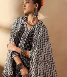 Printed Regular Pure Cotton Kurta with Salwar & Dupatta