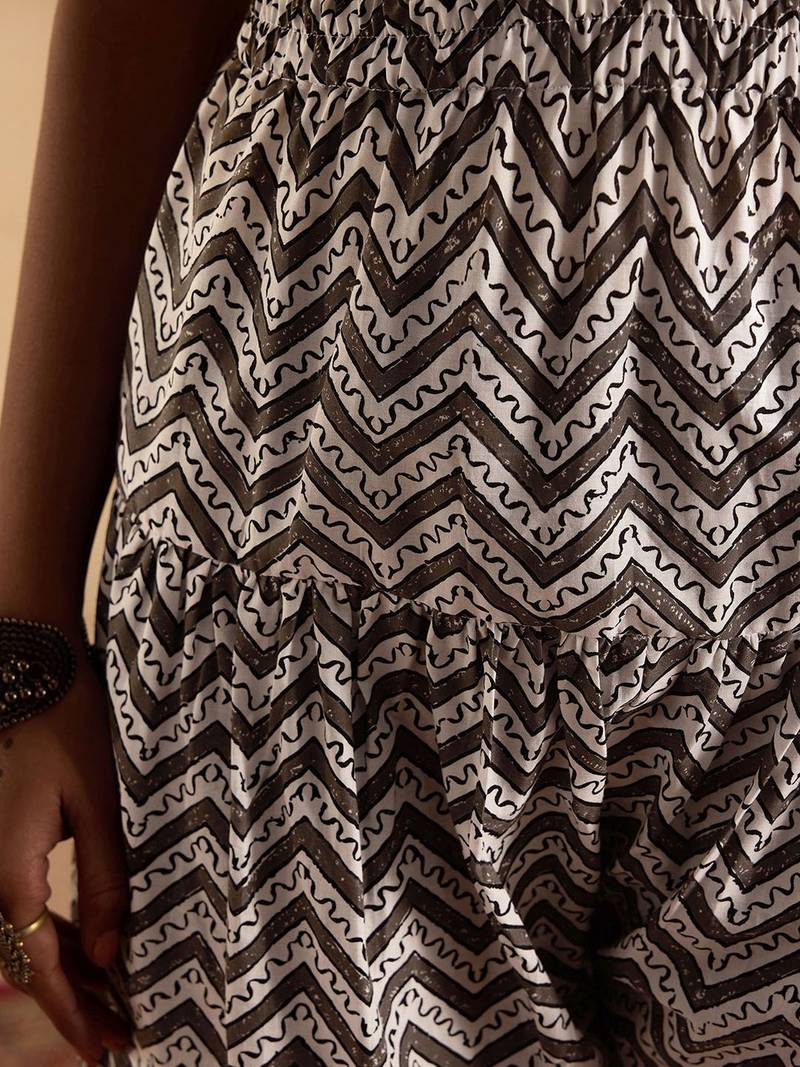 Printed Regular Pure Cotton Kurta with Salwar & Dupatta