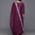 Floral Embroidered Sequinned Liva Kurta with Trousers & Dupatta