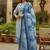 Women Floral Printed Regular Beads and Stones Pure Cotton Kurta with Trousers & With Dupatta