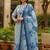 Women Floral Printed Regular Beads and Stones Pure Cotton Kurta with Trousers & With Dupatta
