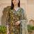 Women Floral Printed Regular Pure Cotton Kurta with Trousers & With Dupatta