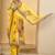 Ethnic Motifs Printed V-Neck Pure Cotton Straight Kurta With Trousers & Dupatta