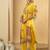 Ethnic Motifs Printed V-Neck Pure Cotton Straight Kurta With Trousers & Dupatta