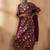 Floral Printed Straight Pure Cotton Kurta with Trousers & Dupatta