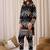 Ethnic Motifs Printed Straight Kurta With Trouser