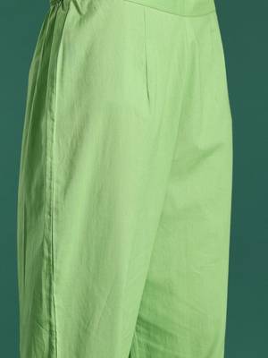 Women Floral Printed Pure Cotton Kurta with Trousers & With Dupatta 2