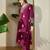 Women Ethnic Motifs Printed Cotton Kurta with Trousers