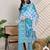 Women Floral Printed Regular Pure Cotton Kurta With Trousers & Dupatta