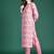 Floral Printed Regular Pure Cotton Kurta with Trousers & Dupatta
