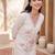 Women Floral Embroidered Regular Thread Work Kurta with Trousers