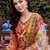 Women Floral Embroidered Regular Thread Work Pure Cotton Kurta with Trousers & With Dupatta