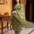 Women Ethnic Motifs Printed Regular Pure Cotton Kurta with Trousers & With Dupatta