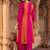 Women Ethnic Motifs Embroidered Panelled Thread Work Kurta with Palazzos & With Dupatta