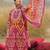 Women Ethnic Motifs Printed Regular Thread Work Pure Cotton Kurta with Trousers & With Dupatta