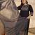 Plus Size Ethnic Printed Regular Pure Cotton Kurta with Trousers & With Dupatta