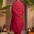 Women V-Neck Mirror Work Kurta with Trousers & Dupatta