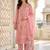 Women Floral Embroidered Regular Thread Work Kurta with Trousers & With Dupatta